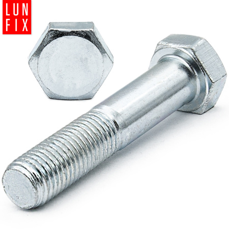 Metrický šroub M12x80 částečný závit DIN 931 třída 8.8 pozink. 1kg