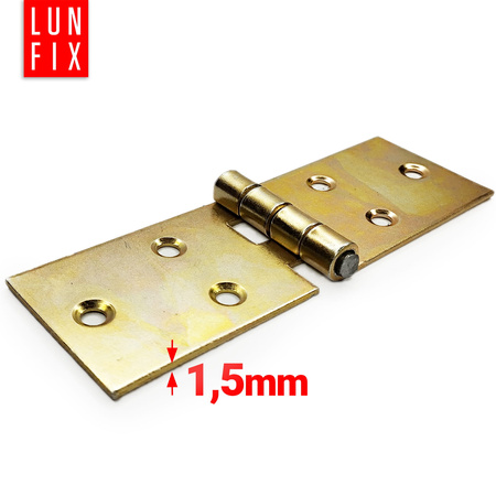 Závěs nábytkový, stavební 100x35x1,5 mm pozinkovaný 2 ks.