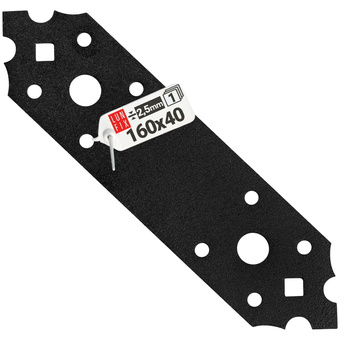 Dekorativní perforovaná deska 160x40x2,5 plochá spojka SDLP3 1 ks.