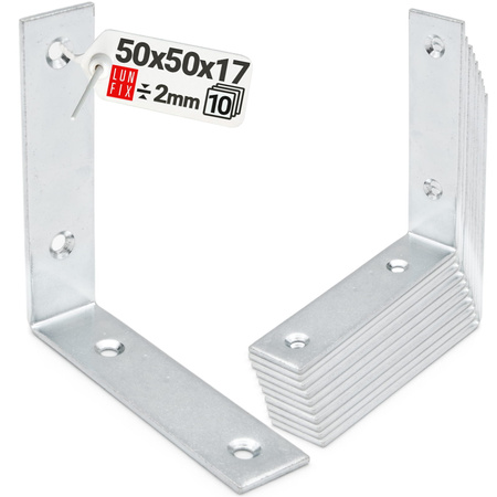 Úzký úhelník 50x50x17x2,0 KW4 10ks.