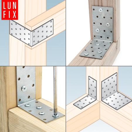 Montážní úhelník 80x80x40x2 1ks.