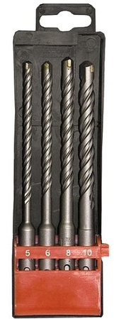 Sada vrtáků do betonu 4ks 5-6-8-10mm SDS