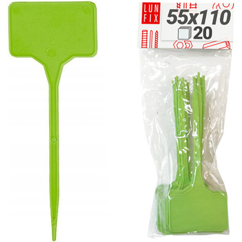 Štítky do květináče 55x110 20ks.