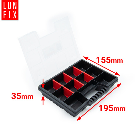 Sada samojistných matic 172 skusů DIN 985 M4-M16