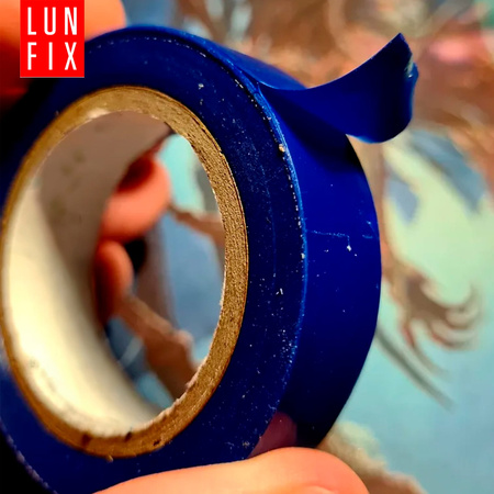 Modrá PVC izolační páska 19 mm 20 m 1 ks.