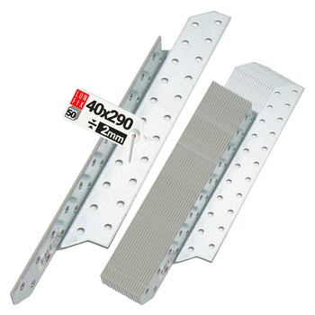 Spojka krokev/vaznice LK7 290x40 mm LEVÁ 50ks.