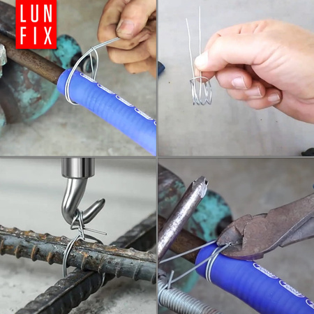 Vázací drát pozinkovaný měkký 0,8 mm 1 kg