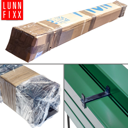 Plotový sloupek 0x40x2400 tl. 1,2 mm, zelený