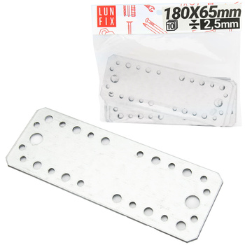 Plochá spojka 180x65x2,5 LP6 10 ks.