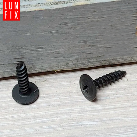 Šrouby na kov černé 4,2x13 s talířovou hlavou 1000ks.