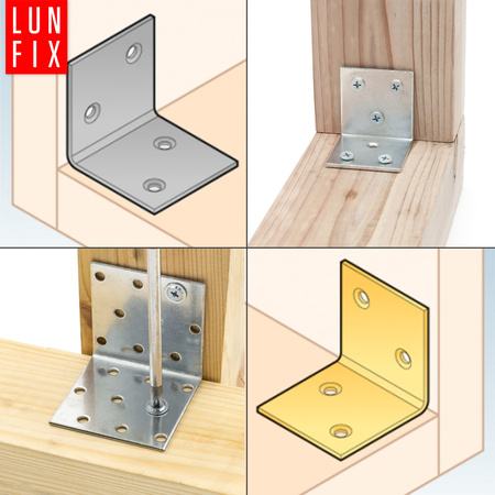 Montážní úhelník 40x40x40x2 KS2 50ks.