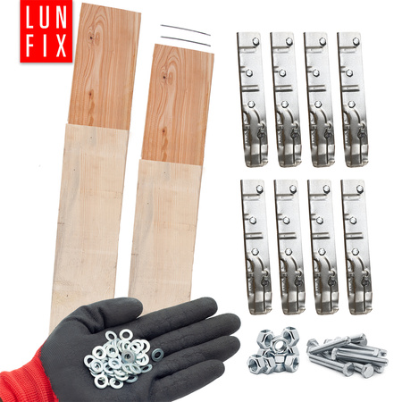 Vyvýšený záhon 120x80x20cm dřevěný