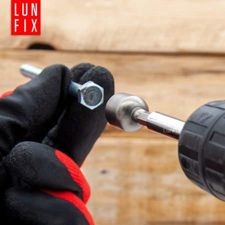 Bit magnetický nástrčný 8/10/13mm 1/4"