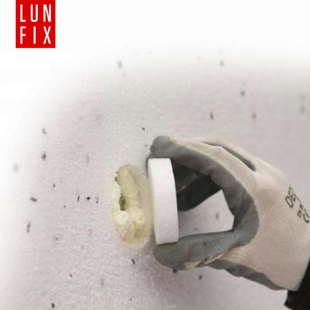 Zátka polystyrenová grafitová 67 mm 100ks.