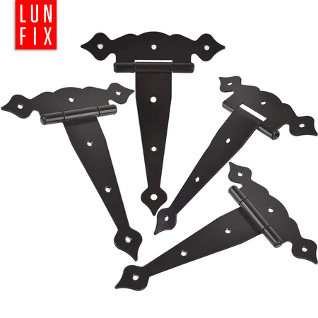 Dekorativní závěs černý 200x50x190x2,5 1ks.