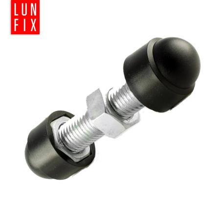 Krytka pro šrouby a matice se šestihrannou hlavou M5/8 černá 500 ks