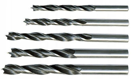 Sada vrtáků do dřeva 4-10 mm 5 kusů