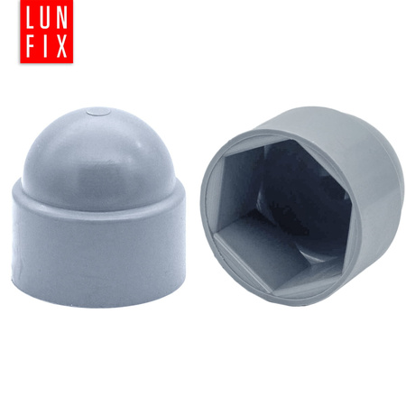 Krytka pro šrouby a matice se šestihrannou hlavou M14/22 šedá 10 ks