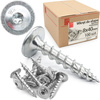Talířový vrut 8x40 na kotevní patku 100ks.