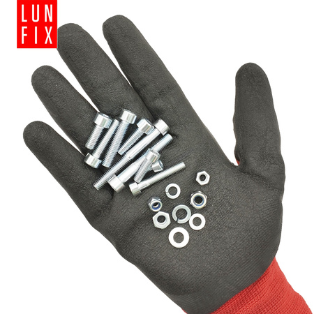 Sada válcových šroubů,  matic a podložek M5-M6 540 kusů