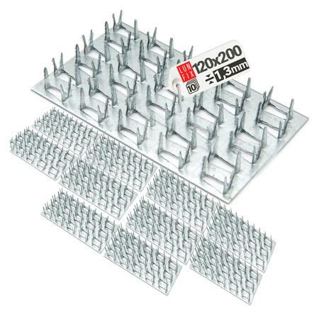 Styčníková deska 120x200 protištěpná spona PK3 10ks