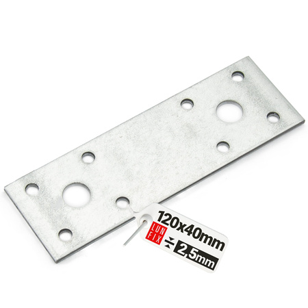 Plochá spojka 120x40x2,5 LP2