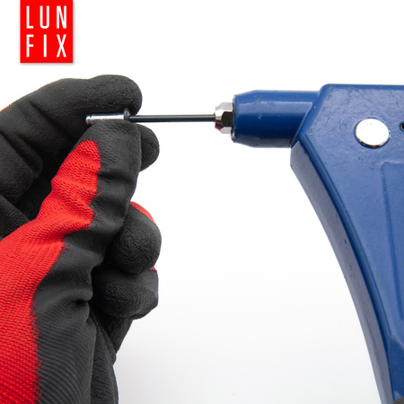 Nýt trhací 4,8x12mm hliník/ocel se zapuštěnou hlavou 100ks antracitový RAL7016