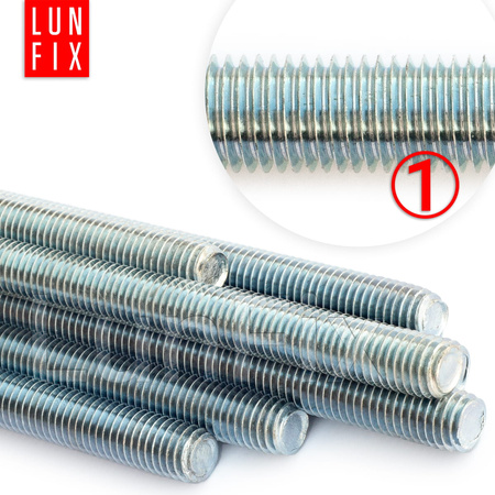 Závitová tyč M6 pozinkovaná 2000 mm 4.8 1ks.