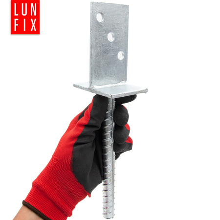 Kotevní patka s tyčí do betonu 60 mm