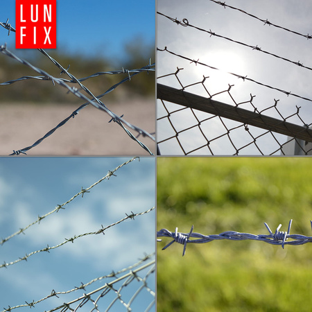 Ostnatý drát v roli 50m fi 1,5mm dvoužilový