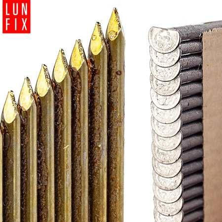 Hřebíky do hřebíkovačky 70mm 2,8x70 hladké na papíře černé 3000ks.