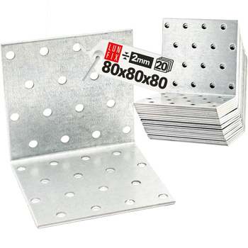 Montážní úhelník 80x80x80x2 KM13 20ks.