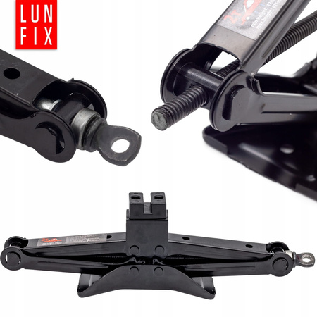 Zvedák na auto TRAPÉZ 2t + GUMA