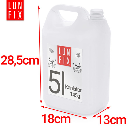 Nádrž na vodu HDPE o objemu 5 l kanystr