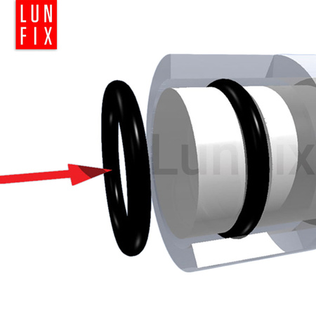 Sada gumových hydraulických těsnění o-kroužky D3-22 mm 279 ks.