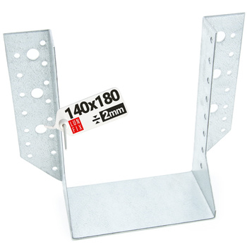 Závěs trámu 140x180 mm spojovací botka WB140