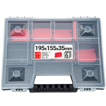 Organizér na nářadí 20x15cm 11 modulů