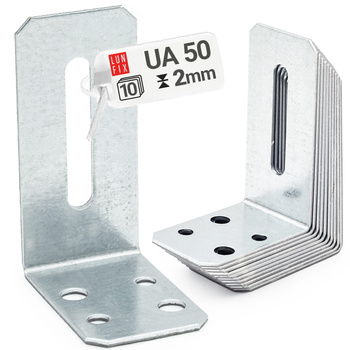 Úhelník pro profily UA50 nastavitelný 10ks.