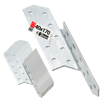 Spojka krokev/vaznice LK2 170x40 mm PRAVÁ 50ks.