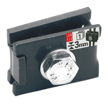 Spojka panelu tzp L 6x20 mm šedá 1ks.