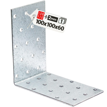 Montážní úhelník 100x100x60x2 KM15 1ks.