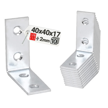 Úzký úhelník 40x40x17x2,0 KW3 10ks.