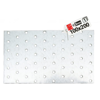 Perforovaná spojovací deska 200x100 1ks.