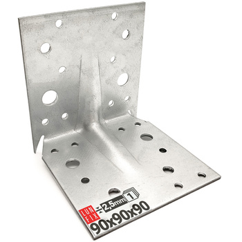 Úhelník s hrotem 90x90x90x2,5 tesařský 1 ks