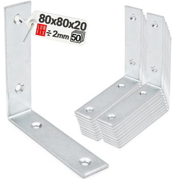 Úzký úhelník 80x80x20x2,0 KW6 50ks.