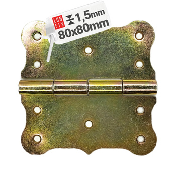 Závěs dekorativní 80x80x1,5 mm pozinkovaný 1ks.