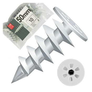 Šroub do polystyrenu 50mm 10ks.