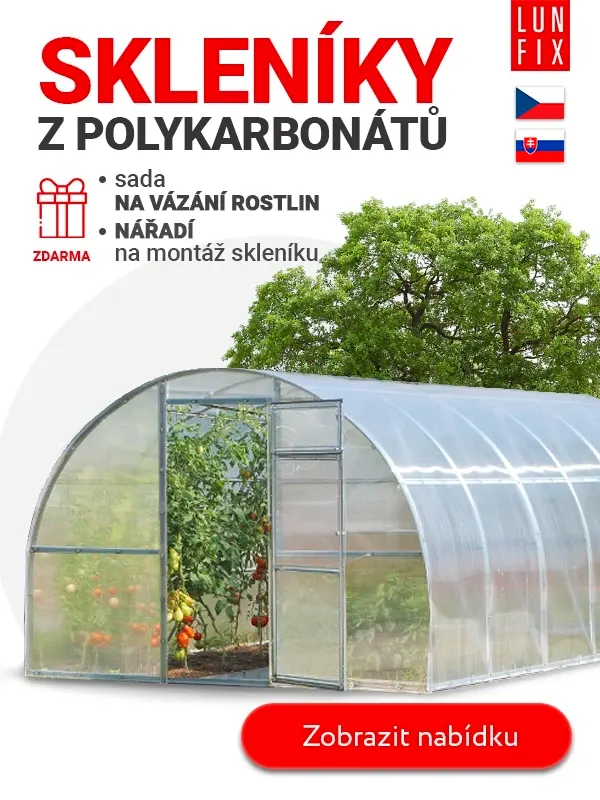 Skleníky z polykarbonátu Lun Fix 2025 Lun Fix