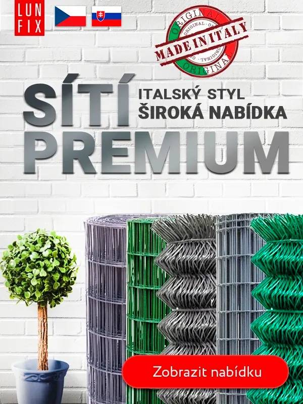 Plotové sítě - Lun Fix - italský styl Lun Fix
