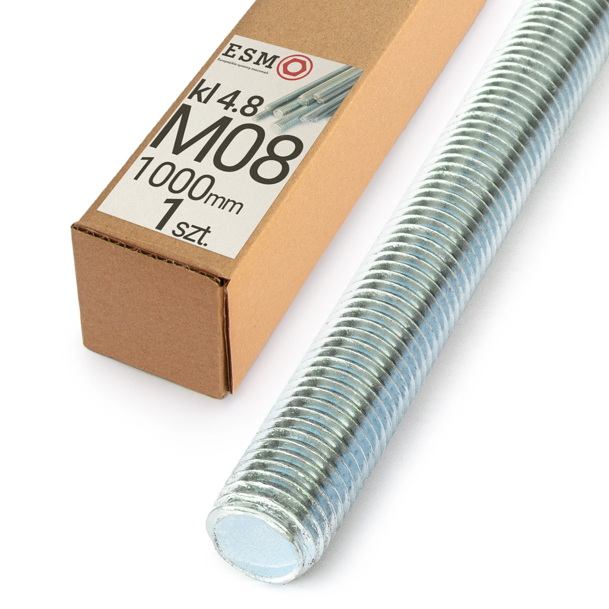 Má závitová tyč M8 skutečně 8 mm?